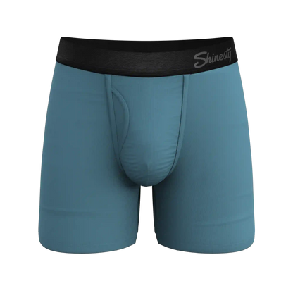 The Neptune | Slate Blue Ball Hammock® Pouch Underwear With Fly