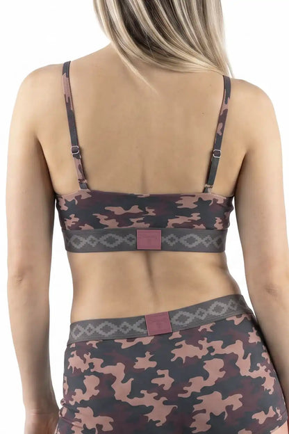 The Camo Corbina | La Matera x Shinesty Camouflage Boob Hammock™ Plunge Bralette