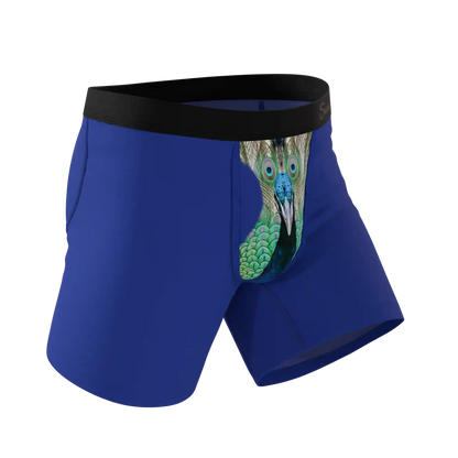The Fancy Feather | Peacock Ball Hammock® Pouch Underwear