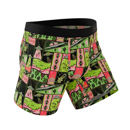 The Area 51 | Retro-Futuristic Alien Ball Hammock® Pouch Underwear