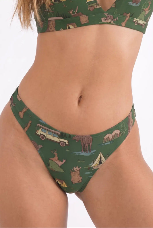 The Really Happy Camper | Camping MicroModal Thong