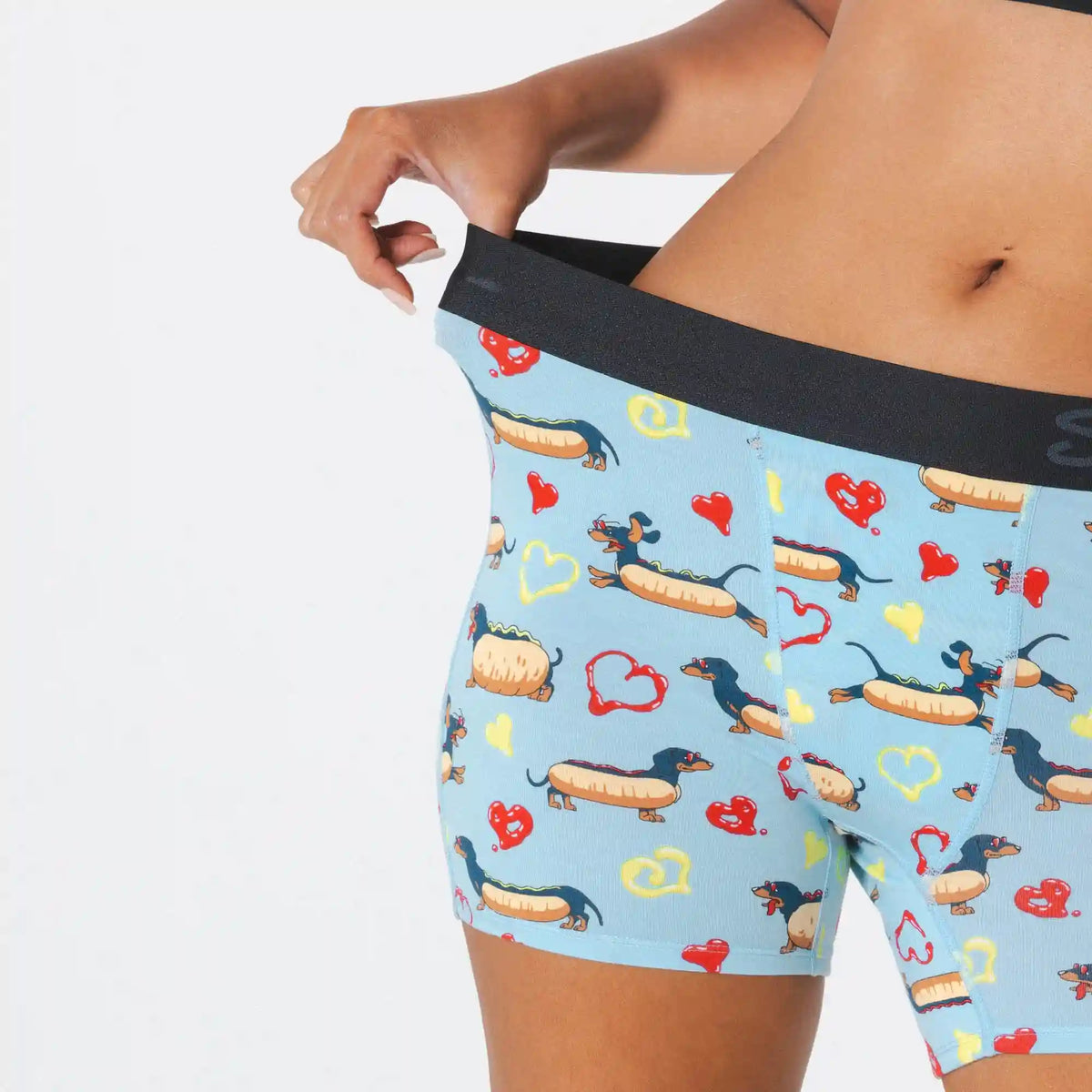 The Lovely Wiener | Wiener Dogs Women’s Boxers