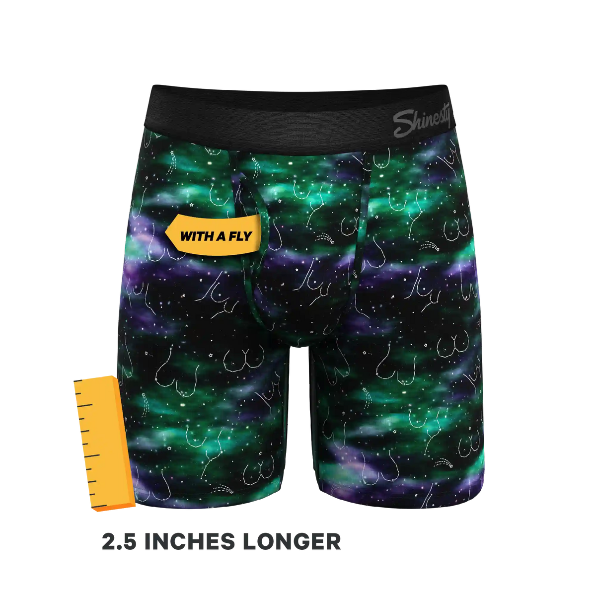 The Milky Way | Northern Lights Ball Hammock® Boxer - Long Leg