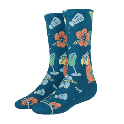 The Fan Club | Shinesty x Margaritaville® Heel Hammock™ Crew Socks