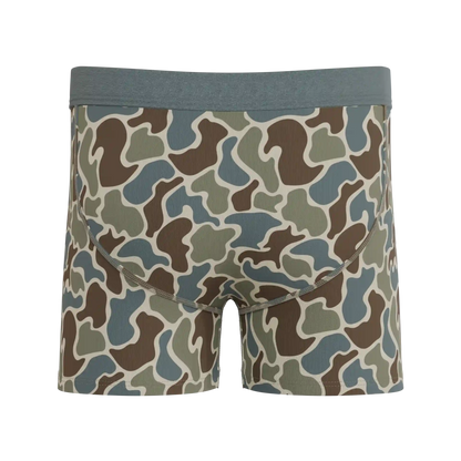 The Blender | Grey Duck Camo Youth Boxer Briefs