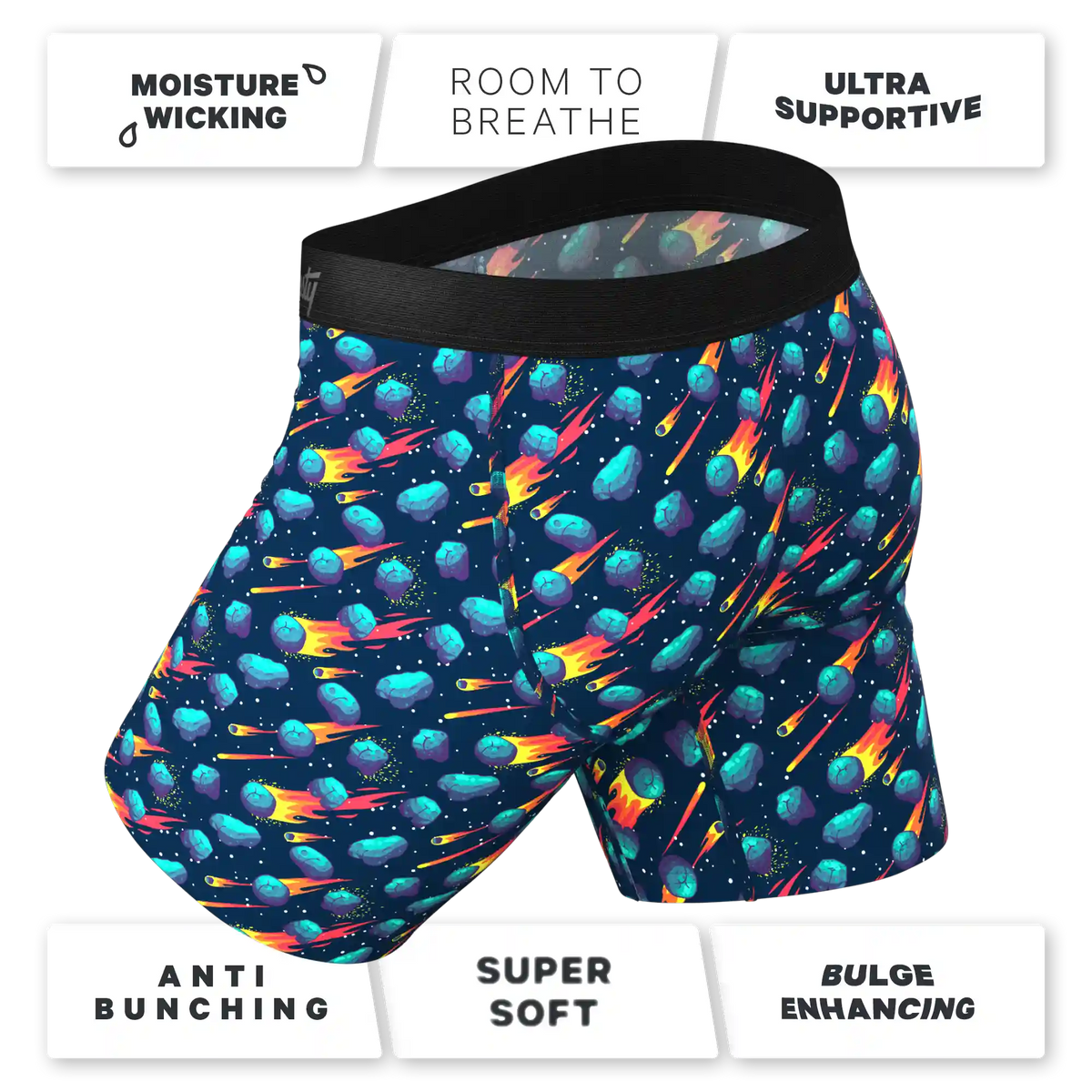 The Meateorite | Asteroid Ball Hammock® Boxer - Long Leg