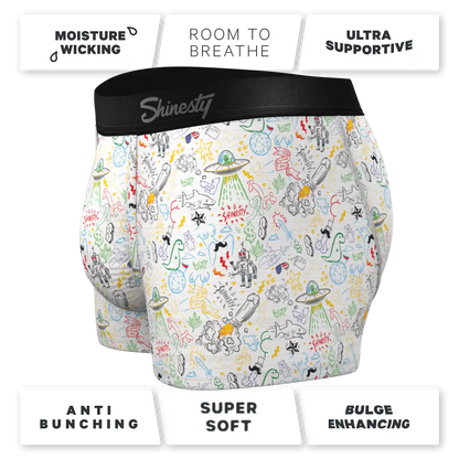 The Daily Detention | Doodle Ball Hammock® Pouch Trunk Underwear