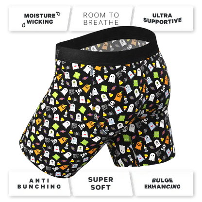The Good Ghouls | Halloween Themed Ball Hammock® Boxer - Long Leg