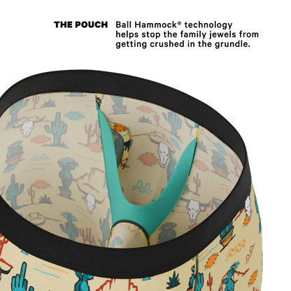The Mirage | Western Cactus Ball Hammock® Boxer - Long Leg