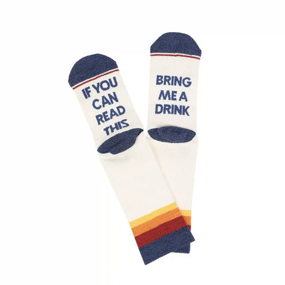 The Rule Abider | Mile High Heel Hammock™ Crew Socks