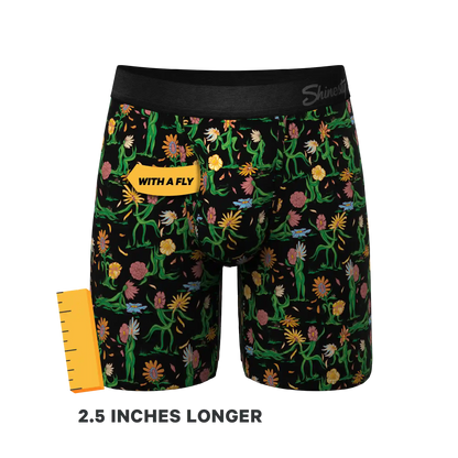 The Garden Of Breedin | Flower Print Ball Hammock® Boxer - Long Leg