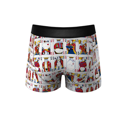 The Strip Poker | Playing Cards Ball Hammock® Pouch Trunks Underwear