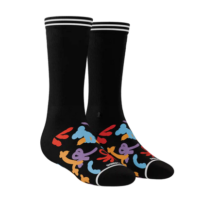 The Knot Tonights | Balloon Animal Heel Hammock™ Crew Socks