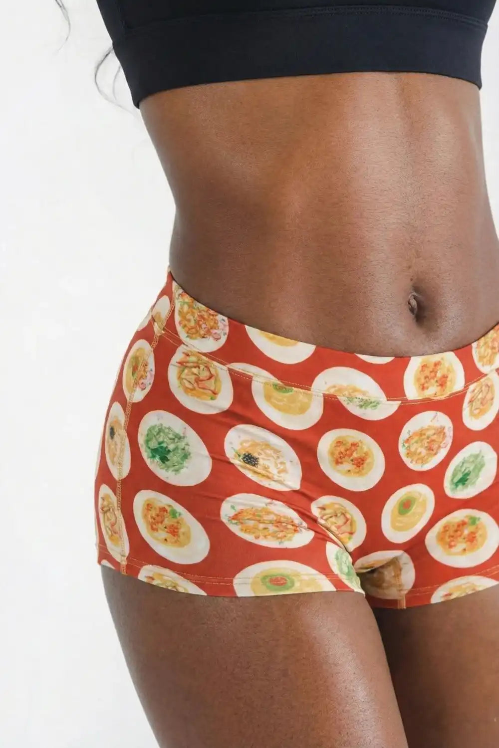 The Eggstasy | Deviled Egg Fart Proof Boyshort Underwear