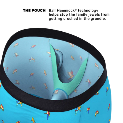 The Tweet Yourself | Parrot Ball Hammock® Boxer - Long Leg