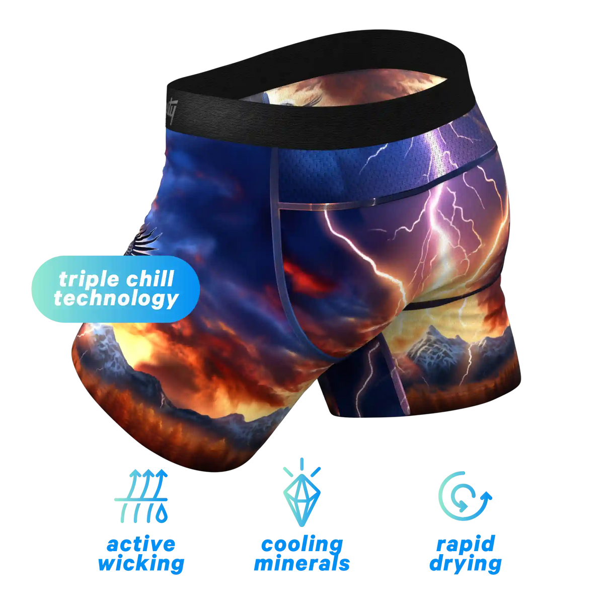 The Lightning Rod | Eagle Lightening paradICE™ Cooling Ball Hammock® Underwear