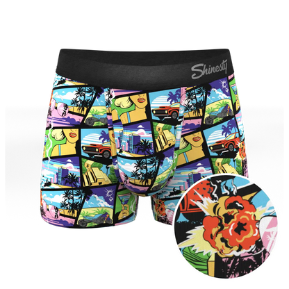 The Gas Pedal | Pop Art Ball Hammock® Pouch Trunks Underwear