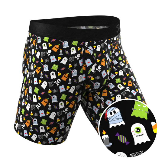 The Good Ghouls | Halloween Themed Ball Hammock® Boxer - Long Leg