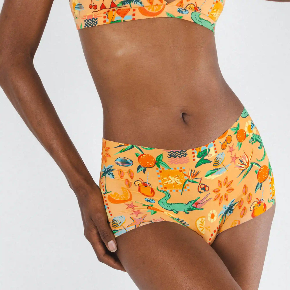 The Sunshine State | Creamsicle Summer Women’s Seamless Boyshort
