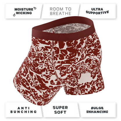 The Tomahawk | Marbled Meat Ball Hammock® Pouch Underwear With Fly