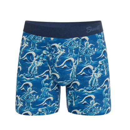 The Slippery When Wet | Naughty Wave Ball Hammock® Pouch Underwear With Fly
