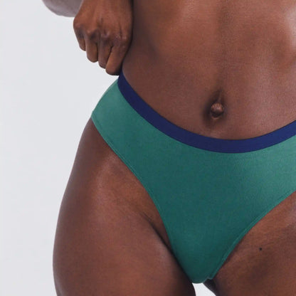 The Curacao | Teal Cheeky Underwear