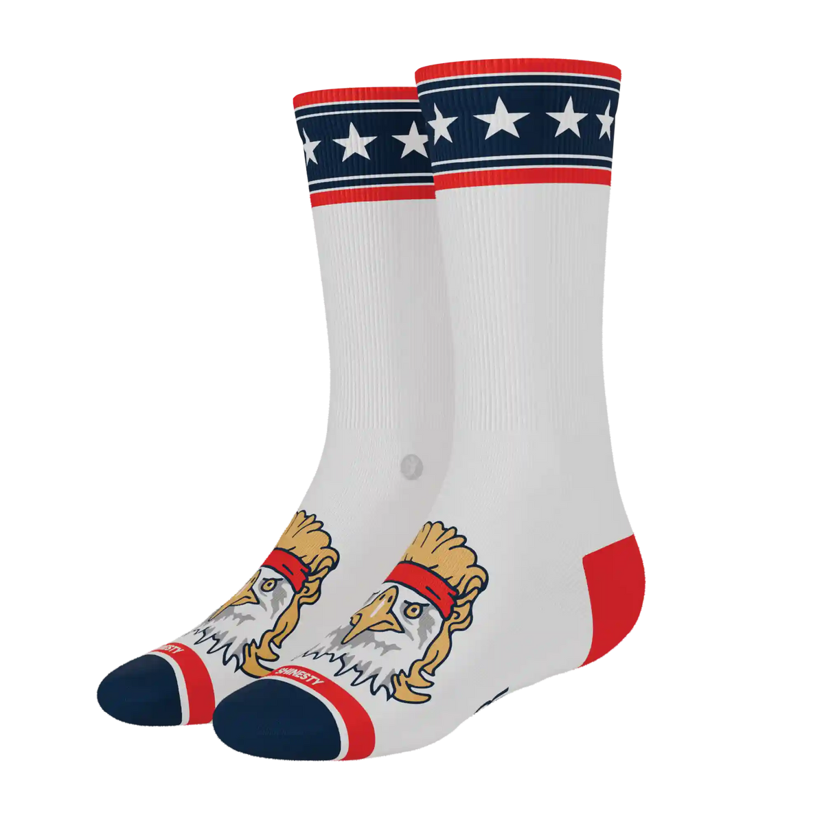 The Free Bird | USA Eagle Heel Hammock™ Crew Socks
