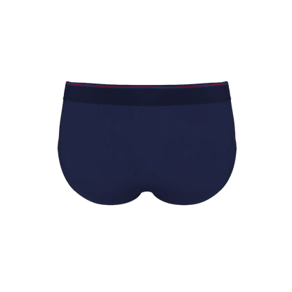 The Blueberry Pie | Red Tip Navy Ball Hammock® Pouch Underwear Briefs