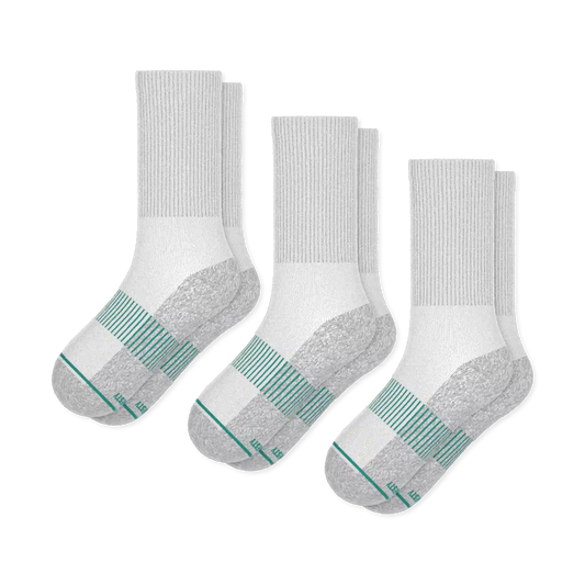 The Cloud 9 | Heel Hammock™ Crew Socks 3 Pack