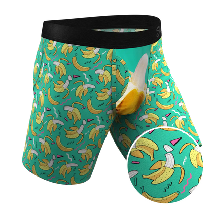 The Peel Deal | Retro Banana Ball Hammock® Boxer - Long Leg
