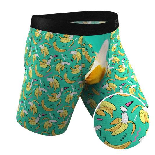 The Peel Deal | Retro Banana Ball Hammock® Boxer - Long Leg
