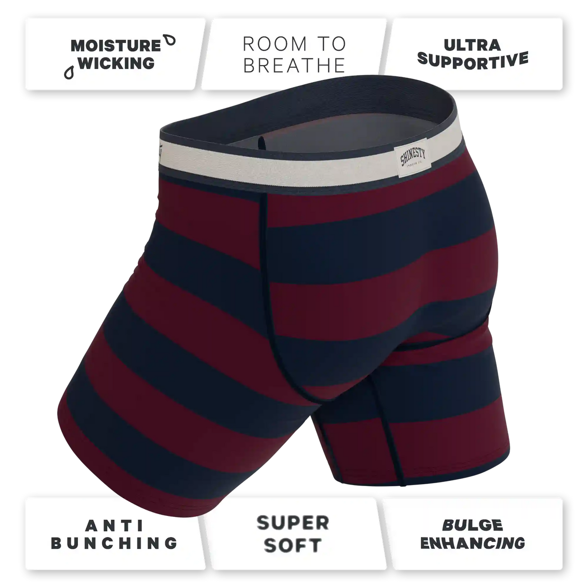 The Great Outdoors | Long Leg Ball Hammock® Pouch Underwear With Fly 7 Pack