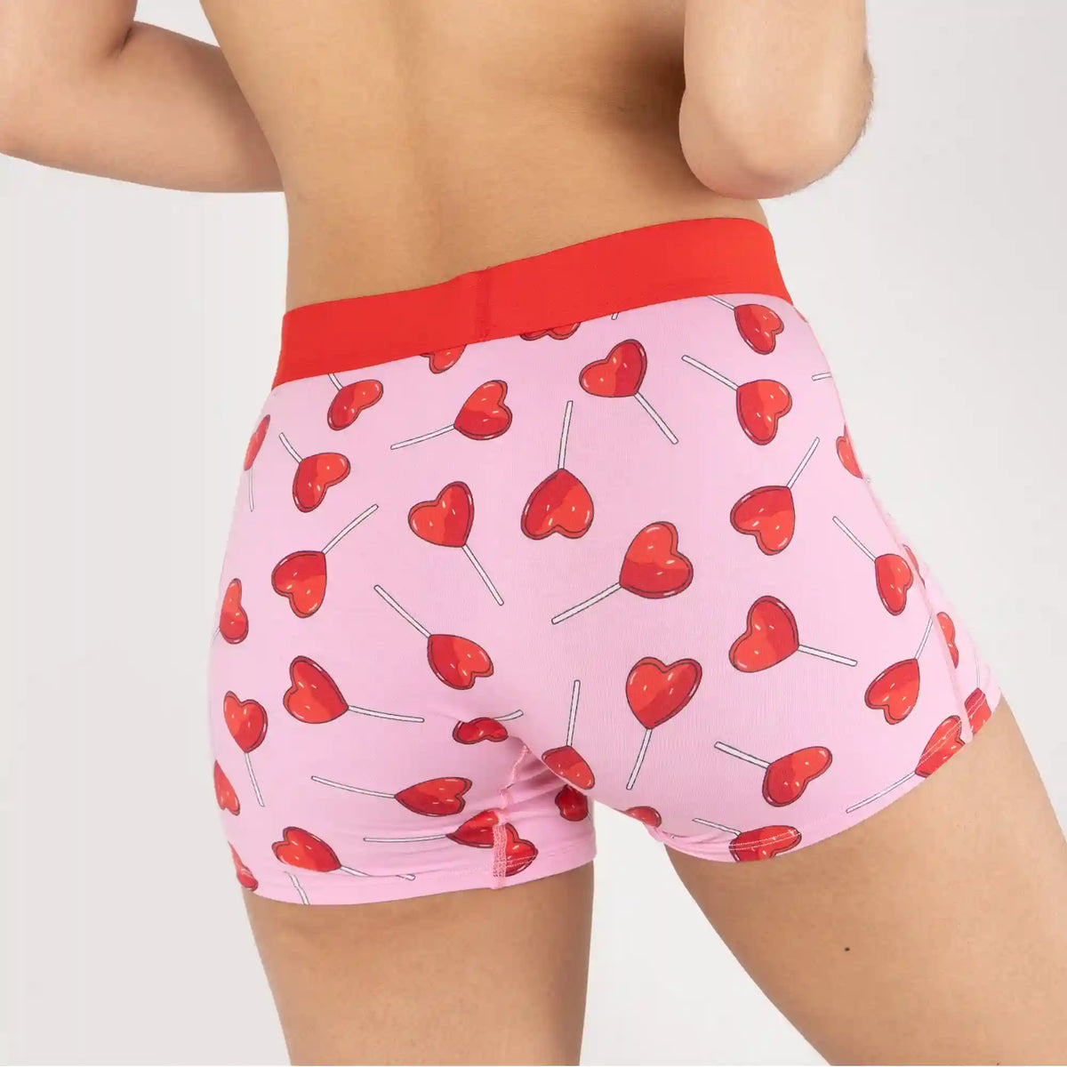 The Suckered In | Heart Lollipop Women’s Boxers