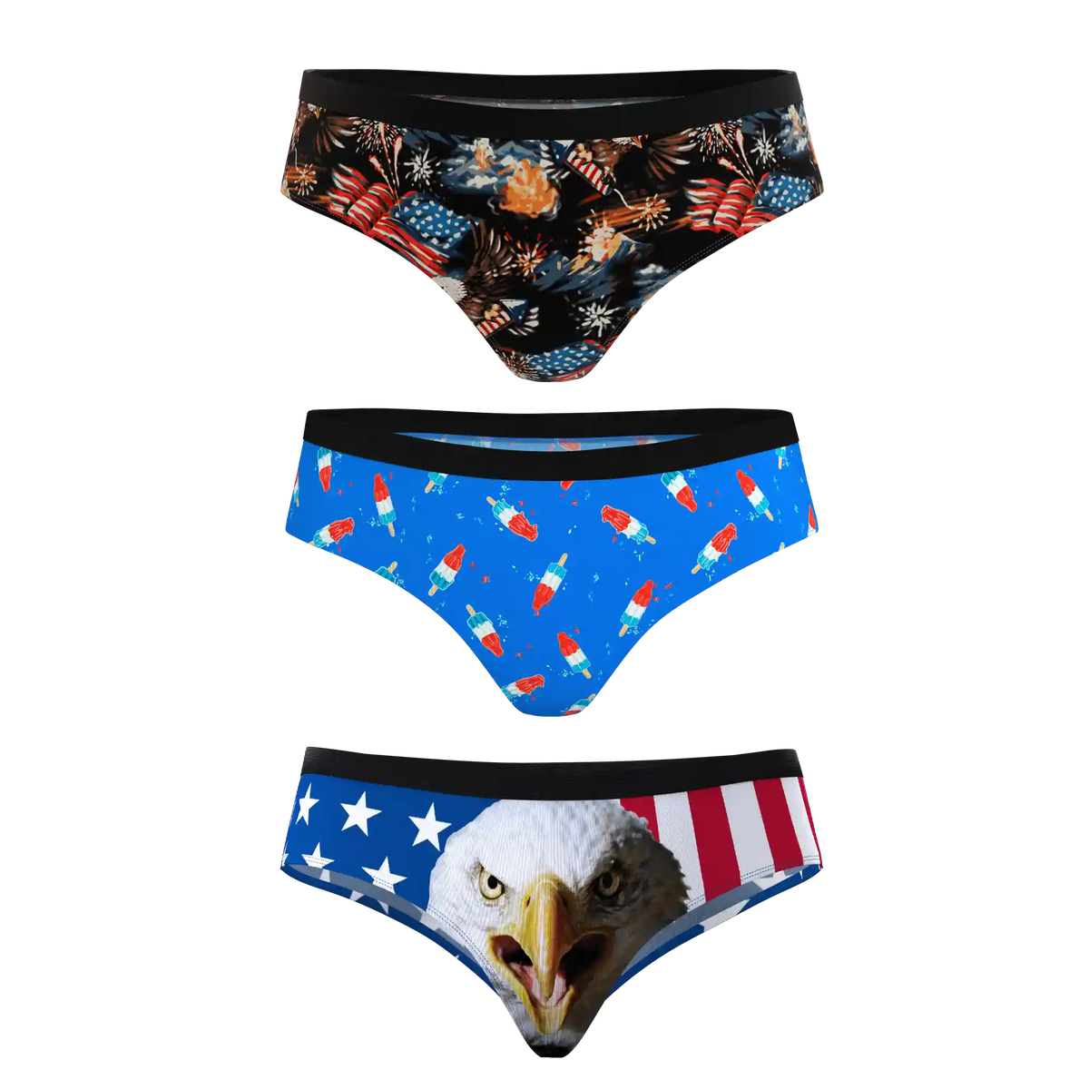 The Independance | Cheeky Underwear 3 Pack