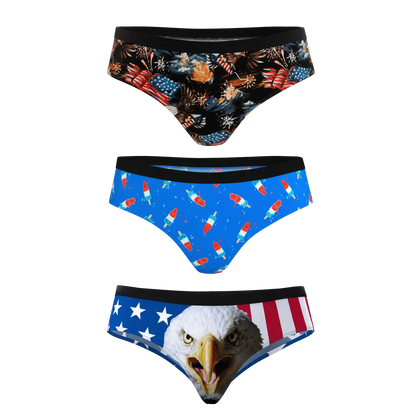 The Independance | Cheeky Underwear 3 Pack