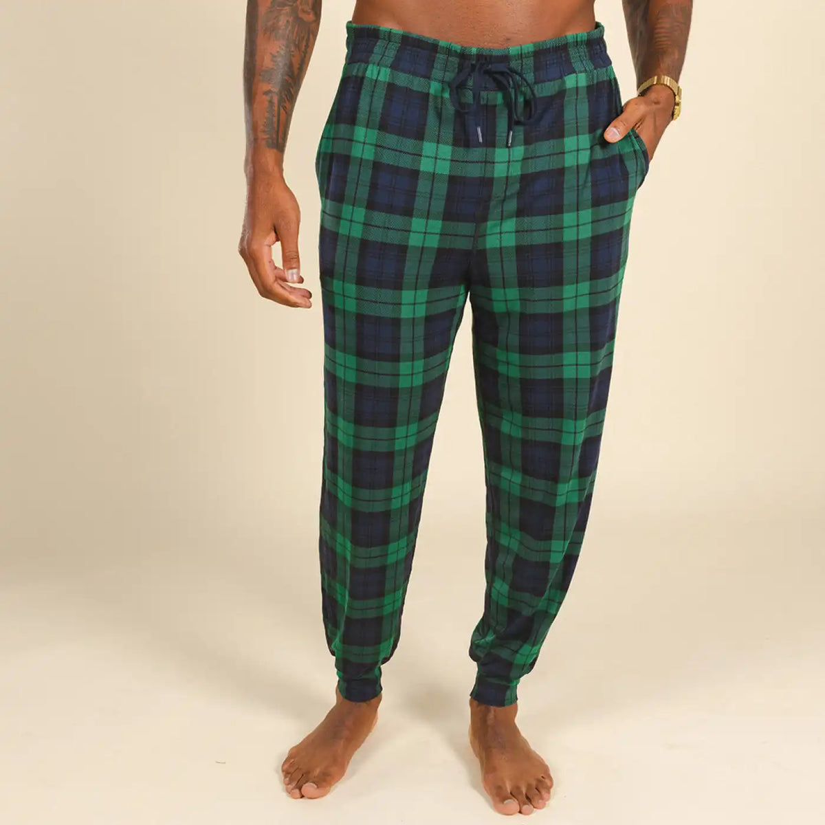 The Black Watch | Tartan Plaid SleepDeep™ Men’s Pajama Joggers