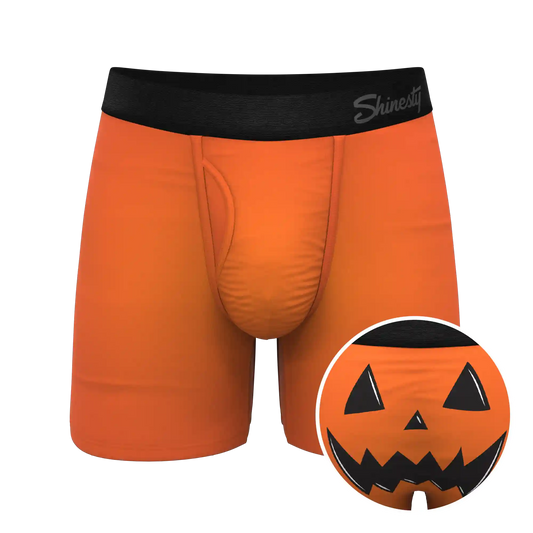 The Good Gourd | Jack O Lantern Ball Hammock® Pouch Underwear With Fly