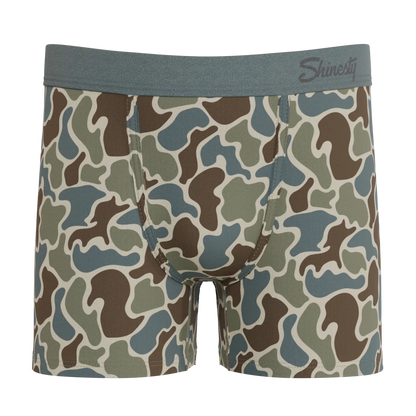 The Blender | Grey Duck Camo Youth Boxer Briefs
