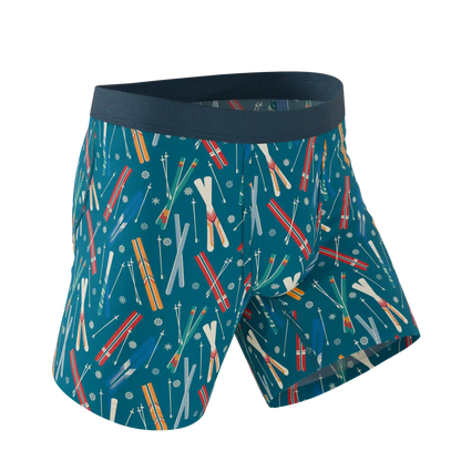 The Ski In Ski Out | Retro Ski Ball Hammock® Pouch Underwear