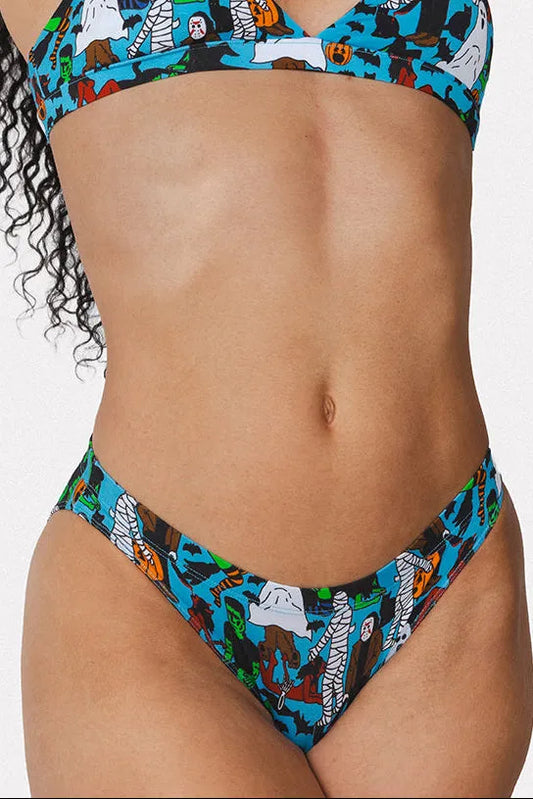 The Monster Smash | Halloween Character Modal Bikini Underwear