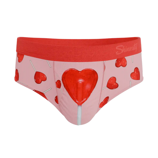 The Suckered In | Heart Lollipop Ball Hammock® Pouch Underwear Briefs