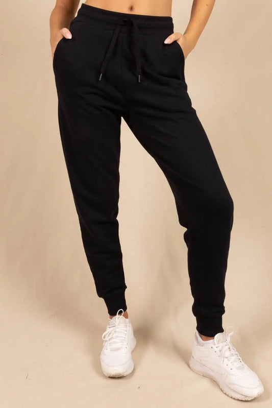 The Threat Level Midnight | Black Goldilocks™ Women’s Lounge Joggers