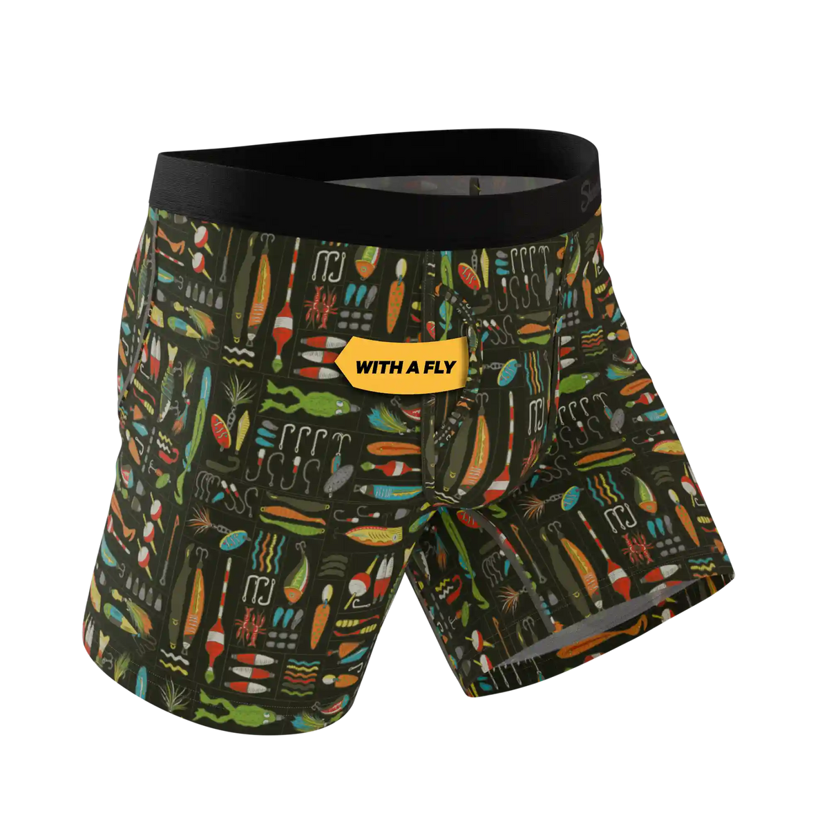 The Reel Nice | Bait Box Ball Hammock® Pouch Underwear With Fly