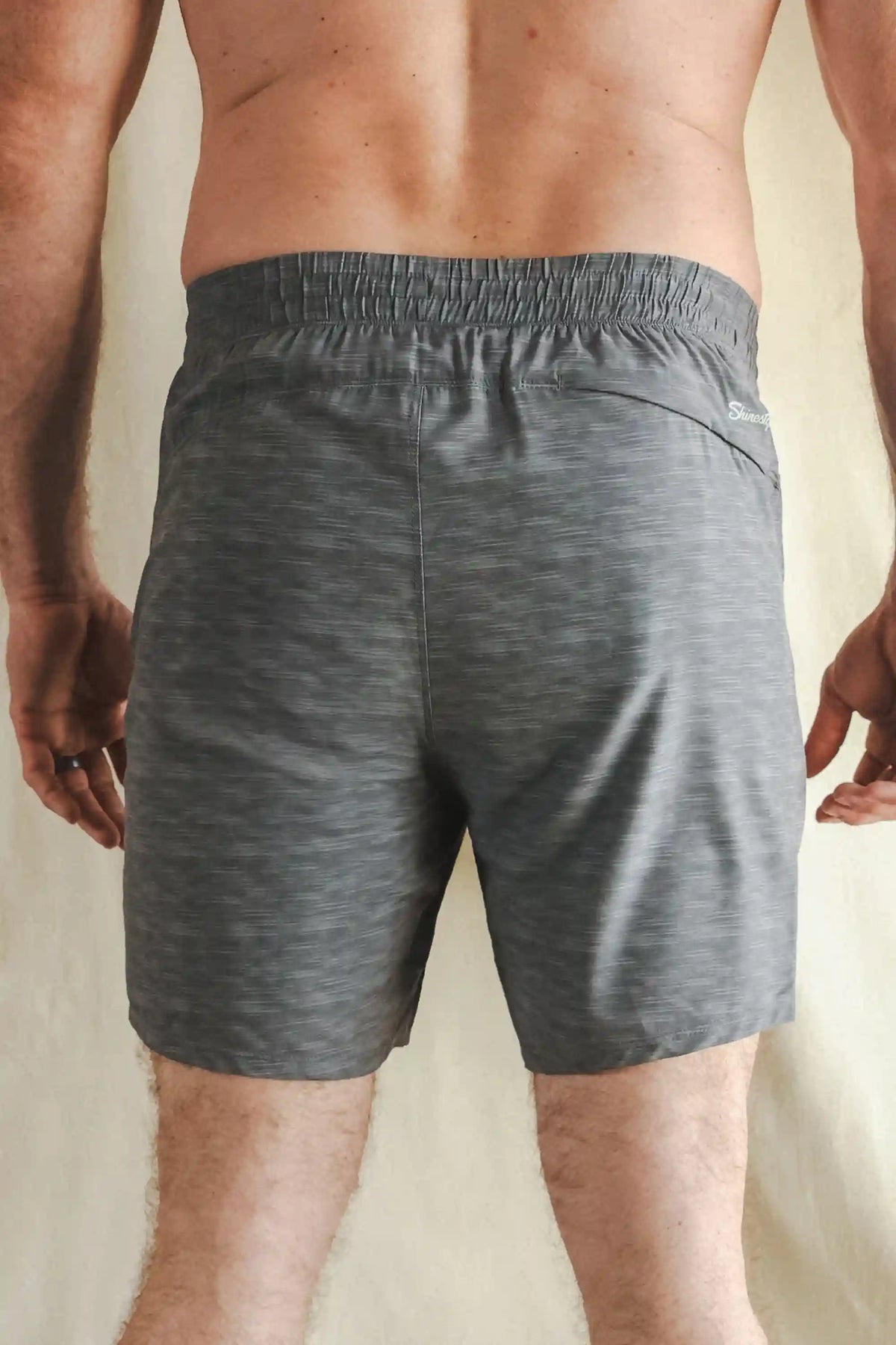 The Finish Line | Grey and Red Ball Hammock® 7 Inch Athletic Shorts