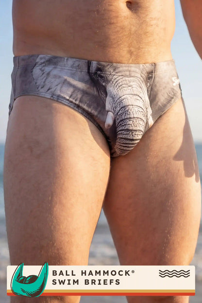 The Junk Trunk | Elephant Ball Hammock® Pouch Swim Briefs