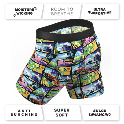 The Gas Pedal | Pop Art Ball Hammock® Boxer - Long Leg