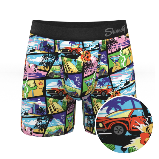 The Gas Pedal | Pop Art Ball Hammock® Pouch Underwear