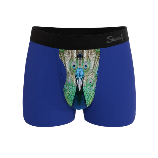 The Fancy Feather | Peacock Ball Hammock® Pouch Trunks Underwear