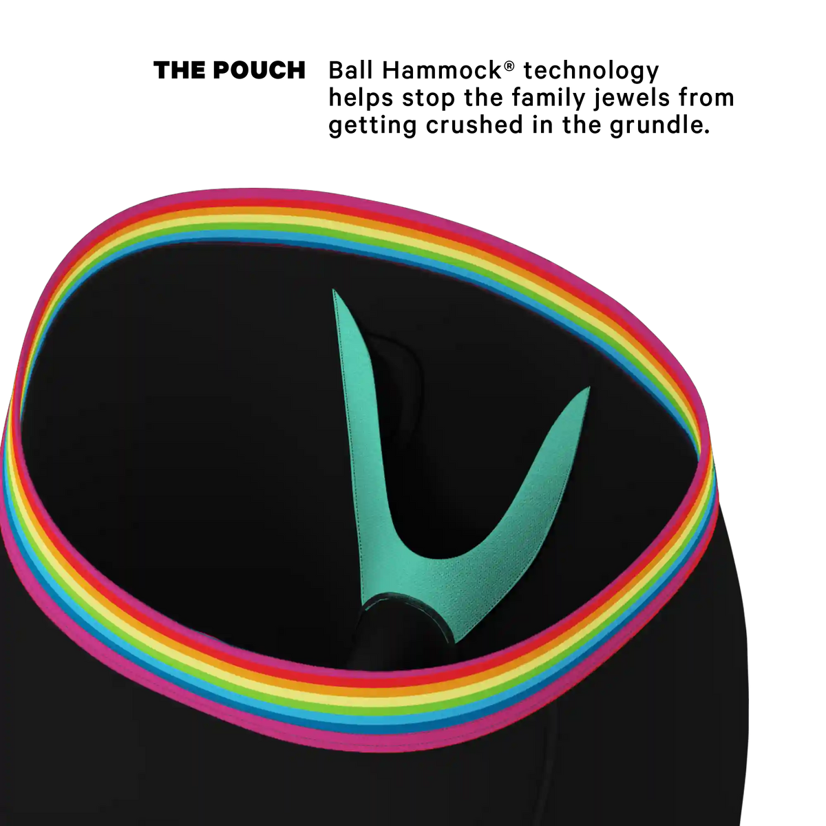 The Bona Fide Pride | Pride Ball Hammock® Boxer - Long Leg