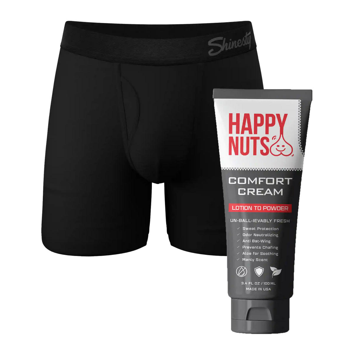 The Threat Level Midnight | Ball Cream And Ball Hammock® Pouch Underwear With Fly Pack